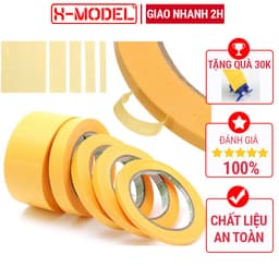 Thumbnail Băng keo che sơn (Masking tape) nhiều kích cỡ để người dùng lựa chọn XM12 X-MODEL 1