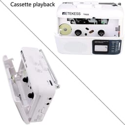 Thumbnail Retekess TR606 New Color Cassette Play Radio FM / AM Radio di động 2