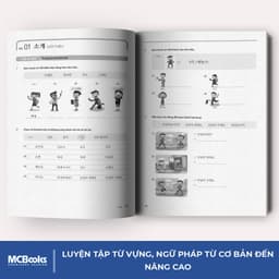 Thumbnail Sách - Tiếng Hàn tổng hợp dành cho người Việt Nam - Phiên bản đen trắng (Lẻ/Combo) 3