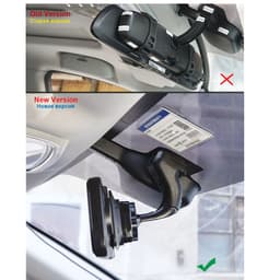 Thumbnail Giá đỡ máy quay video DVR/ camera hành trình EKLEVA bằng hợp kim nhôm gắn gương chiếu hậu đa công dụng cho xe ô tô 3