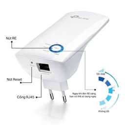 Thumbnail Bộ Mở Rộng Sóng Wifi TP-Link TL-WA850RE Chuẩn N 300Mbps - Hàng Chính Hãng 1