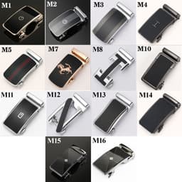 Thumbnail Thắt lưng nam da bò nguyên tấm L110 màu đen khoá tự động nhiều mặt lựa chọn Bụi leather bảo hành 12 tháng 3