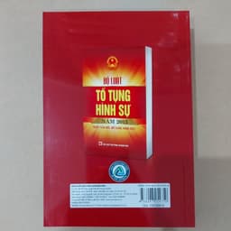 Thumbnail Sách - Bộ luật Hình sự năm 2015 sửa đổi, bổ sung 2017 2