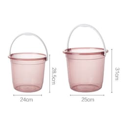 Thumbnail Xô Đựng Nước JUJIAJIA Sức Chứa Lớn Chất Liệu Nhựa Trong Suốt 2