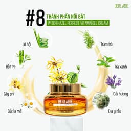 Thumbnail Kem dưỡng Derladie Witch Hazel Perfect Vitamin Gel Cream ngừa mụn, giảm thâm, làm đầy sẹo rỗ 55ml 4