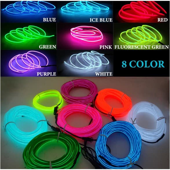 Ảnh Dây Đèn LED Lymoyo 1m/2m/3m/5m Dùng Để Trang Trí Nội Thất Xe Hơi 1