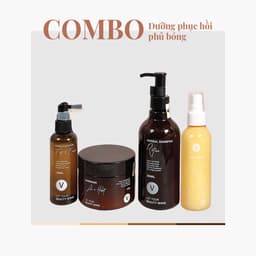 Thumbnail Combo11 bộ 4 sản phẩm chăm sóc phục hồi toàn diện cho mái tóc vyvyhaircare V 745ml / 780ml 4