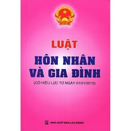 Thumbnail Sách - Luật Hôn nhân và Gia đình (NXB Lao động) 1
