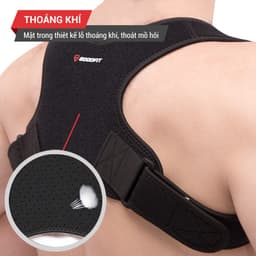 Thumbnail Đai chống gù lưng nam, nữ chính hãng GoodFit đai định hình cơ thể chất liệu bền, thoáng khí GF711P 4