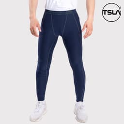Thumbnail Quần legging nam giữ nhiệt nhẹ thoáng khí co giãn ôm body bó cơ chạy bộ fitness work out DEL1005 3