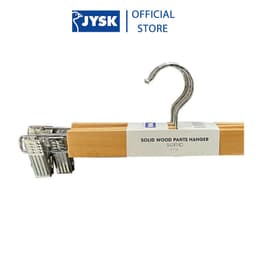 Thumbnail Bộ 3 móc kẹp quần váy | JYSK Sigfrid | gỗ tự nhiên | R33xD1.2xC12cm 1