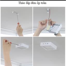 Thumbnail Đèn ốp nổi Vilighting,MS: OPV-T 12W, 18W, 24W, RA>80, CRI>90, Vuông Tròn Đèn Hành 24 Tháng. 4