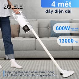 Thumbnail Máy hút bụi đa chức năng ZOLELE Công suất mạnh 600W 13000PA  ZE002 - Chính hãng 4
