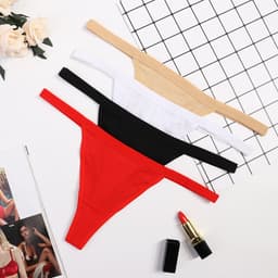 Thumbnail Quần Lót Lọt Khe Bằng Cotton Gợi Cảm 1