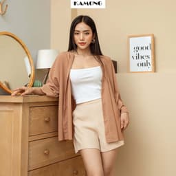 Thumbnail Áo khoác Cardigan mỏng nhẹ KAMONG đủ màu, đủ size A131 3