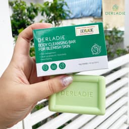 Thumbnail Bộ Đôi Giảm Mụn, Mờ Thâm Body Derladie Herbal Extract Body 150Ml, Xà Phòng Derladie Body Cleansing Bar 50g 4