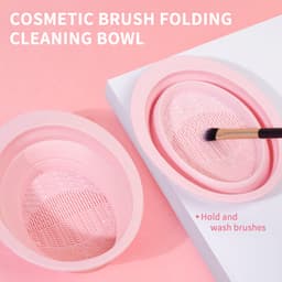 Thumbnail Set dụng cụ làm sạch cọ trang điểm MAANGE hỗ trợ rửa và phơi khô tiện lợi 4