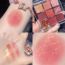 Thumbnail Bảng phấn mắt LAMUSELAND LA33 9 màu sắc thời thượng 12g 4