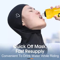 Thumbnail WEST BIKING Mặt nạ Balaclava chống tia cực tím thoáng khí có lỗ kính Mặt nạ lụa băng khô nhanh Mũ đội đầu 3