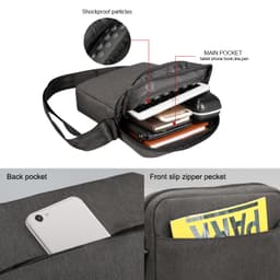 Thumbnail Tigernu 5102 Túi Messenger Chống Nước Chống Sốc 11 inch 4