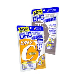 Thumbnail Combo Thực phẩm bảo vệ sức khoẻ DHC VITAMIN C + ZinC (60 ngày) - Dạng viên uống hỗ trợ bổ sung Vitamin C + Kẽm 3