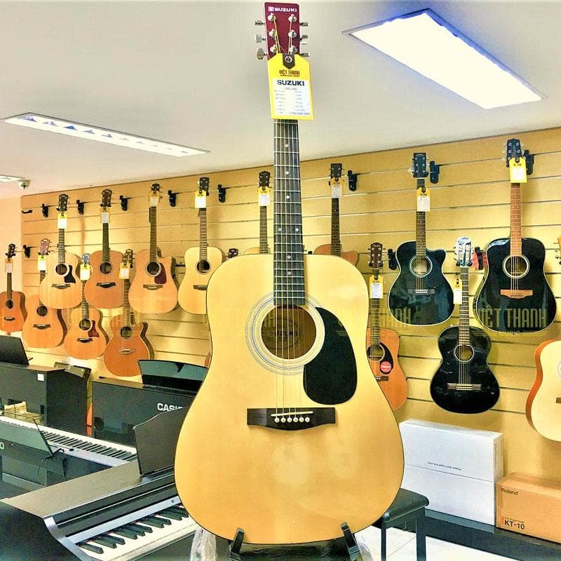 Ảnh Đàn Guitar Acoustic Suzuki SDG-6NL, thiết kế dáng đàn Dreadnought kiểu dáng hiện đại - Việt Thương Music 3