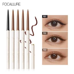 Thumbnail Bút chì Gel kẻ mắt Focallure 1.7mm Chống thấm nước siêu mỏng #ConfidenceHalo Mềm mại lâu trôi Sắc tố cao Matte & Shimmer Makeup Beauty 2