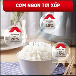 Thumbnail Nồi cơm điện tử cao tần Tefal RK818A68 - 1.8L - Lòng nồi niêu - Giữ ấm 12h - Bảo hành 2 năm 2