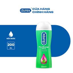 Thumbnail Gel bôi trơn Durex Play Massage gốc nước 200ml/chai 2