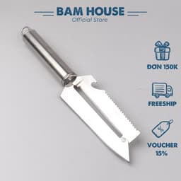Thumbnail Dao bào đa năng inox Bam House lưỡi dài siêu bén cao cấp BLD04 1