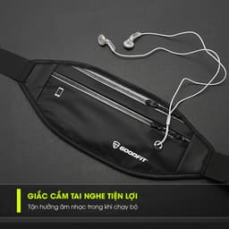 Thumbnail Túi chạy bộ đeo hông, đeo bụng, đeo chéo thể thao chạy bộ có ngăn đựng nước GoodFit GF112RB 3