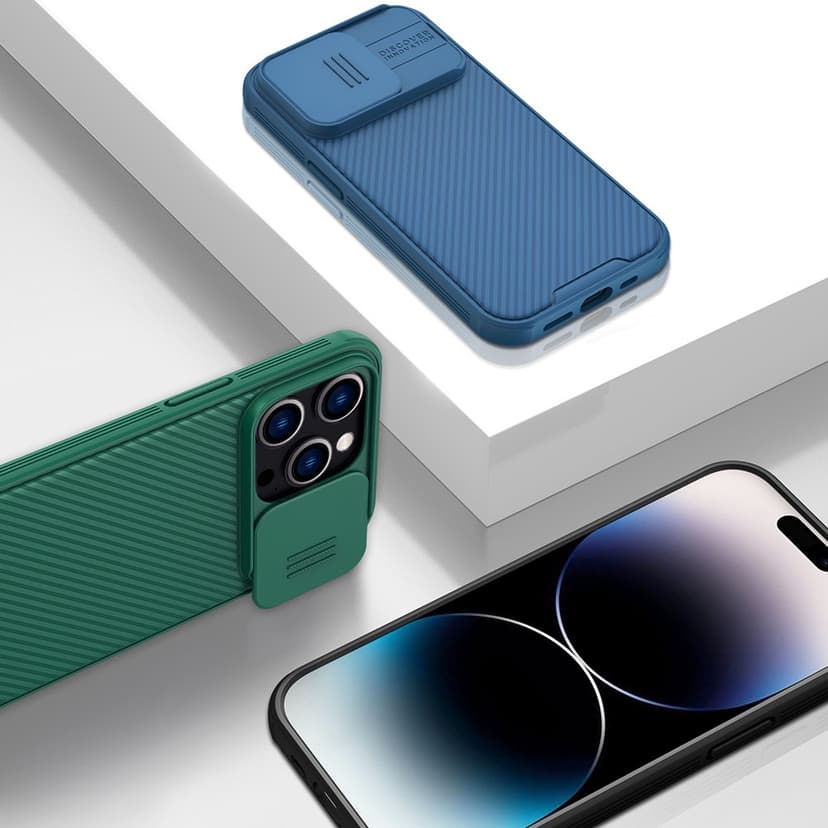 Ảnh NILLKIN CamShield Vỏ bảo vệ cho iPhone 16 Pro Max 15 Pro Max 14 Pro Max 16 Plus 13 12 11 Pro Max Vỏ bảo vệ cho máy ảnh 2