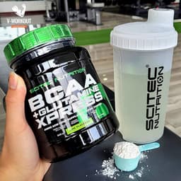 Thumbnail BCAA | BCAA + GLUTAMINE XPRESS 600G LIME FLAVOUR | Phục Hồi, Chống Dị Hóa, Phát Triển Cơ Bắp | SCITEC NUTRITION 2