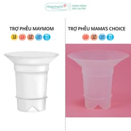 Thumbnail Trợ Phễu Maymom Size 13-15-17-19-21mm, Đệm Giảm Hạ Size Phễu Hút Sữa, Cup Vắt Sữa, Chất Liệu Silicone Êm Ái và An Toàn 4