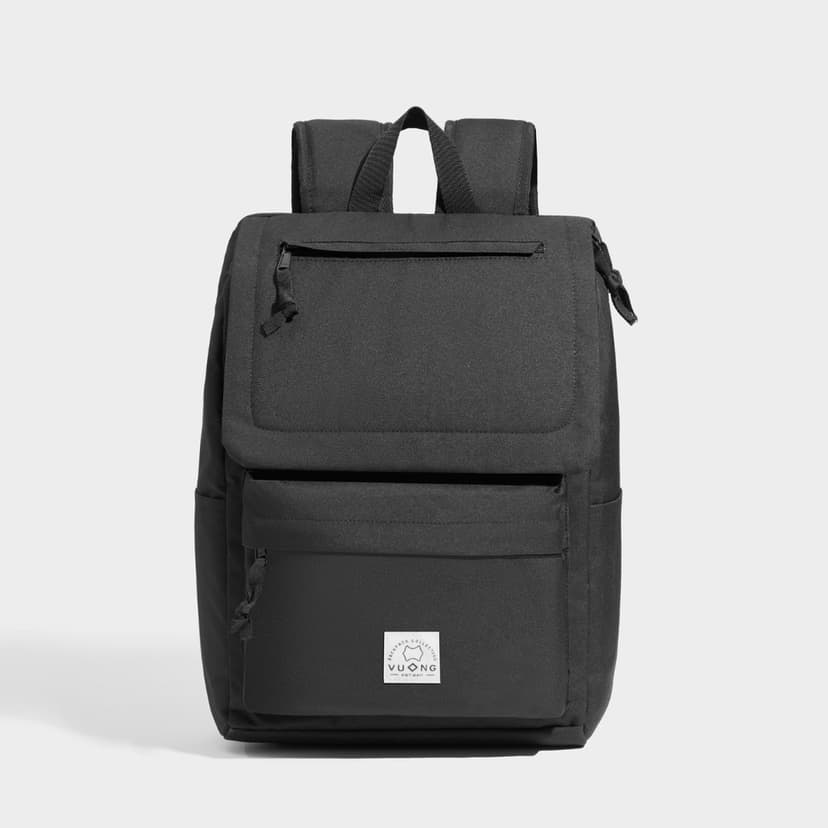 Ảnh Balo Vuông Shop®️ Brunch chất vải kháng nước để được laptop 15 inch và ôm lưng 3