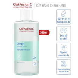 Thumbnail Nước Cân Bằng Cấp Ẩm Tăng Cường Hàng Rào Bảo Vệ Da Cell Fusion C Low pH Pharrier Toner 300ML 1