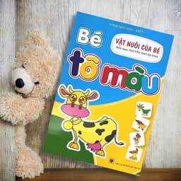 Thumbnail Sách - Bé Tô Màu (Bộ 10 Cuốn Dành Cho Trẻ 3-6 Tuổi Song Ngữ Việt Anh) 2