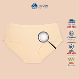 Thumbnail Quần Lót Không Đường May Màu Trơn Thông Khí Thoáng Mát By Bechipi QL9999 1