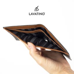 Thumbnail Ví Nam ZenC da bò Ý Cao Cấp, Chống Trầy Xước, Chống Thâm Nước  Chính Hãng LAVATINO - 39 4