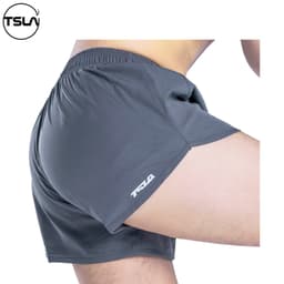 Thumbnail Quần Đùi Nam 2 lớp Thể Thao chất vải gió chun mềm mại tích hợp quần sịp chạy bộ yoga TSR2016 4