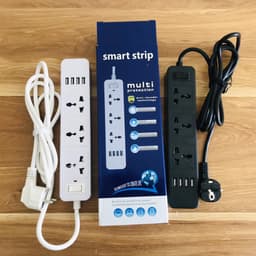 Thumbnail [Màu ĐEN] Bộ Ổ Cắm Điện Đa Năng 3 Ổ Cắm Công Suất 2500W Và 4 Cổng USB Sạc Trực Tiếp 11W Dây 2 Mét Chính Hãng Amalife 3