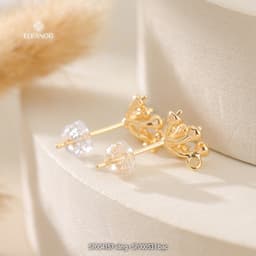 Thumbnail Chốt khuyên tai Eleanor Accessories hàng chất lượng cao cấp chốt bông tai phụ kiện trang sức 0531 1