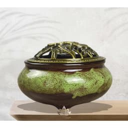 Thumbnail Lư xông trầm hương, đốt nhang - gốm sứ - Mộc Trầm Hương | MTH JEWELRY 3