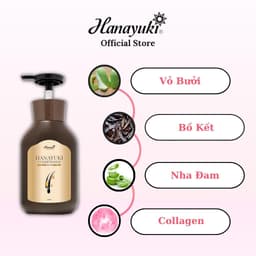 Thumbnail Dầu Xả Hanayuki Conditioner Ngăn Ngừa Rụng Tóc Kích Thích Mọc Tóc Hanayuki Chính Hãng 2