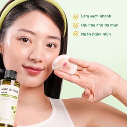 Thumbnail Nước Tẩy Trang Và Làm Sạch Sâu Cho Da Dầu Khô Mụn Nhạy Cảm An Toàn Cỏ Mềm 150ml 3