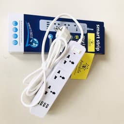 Thumbnail Bộ Ổ Cắm Điện Đa Năng 3 Ổ Cắm Công Suất 2500W Và 4 Cổng USB Sạc Trực Tiếp 11W Dây 2 Mét Chính Hãng Amalife 4