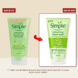 Thumbnail Sữa Rửa Mặt, Toner, Nước Tẩy Trang Dịu Nhẹ Simple Kind To Skin 2