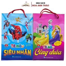 Thumbnail Sách - Tô Màu Siêu Nhân Công Chúa Dành Cho Bé Từ 3 Tuổi (Bộ 6 Quyển ) 1