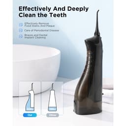 Thumbnail Máy tăm nước FAIRYWILL cầm tay có 8 đầu phun thay thế với ngăn chứa nước 300ml nhỏ gọn tiện lợi 4