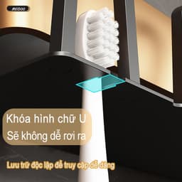 Thumbnail MEIDOO Phòng tắm kệ để bàn chải đánh răng, đựng bàn chải đánh răng, giá để bàn chải đánh răng điện 4